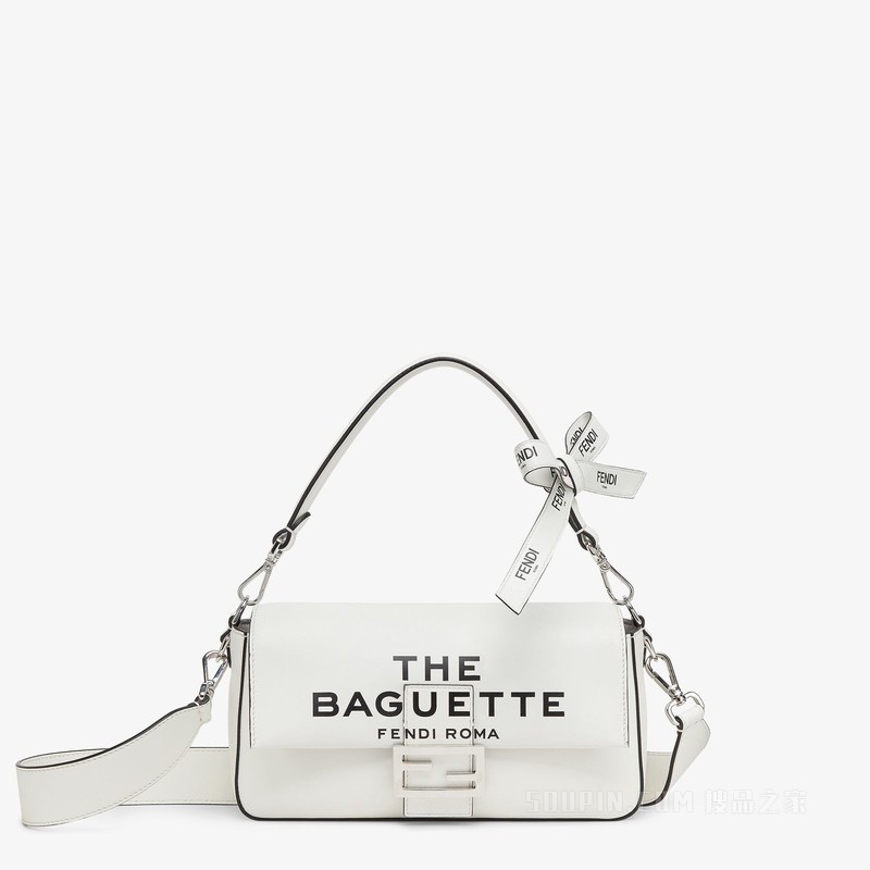 Baguette手袋 白色皮革FENDI by Marc Jacobs手袋