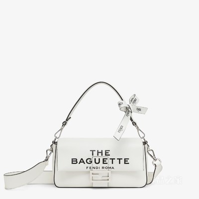 Baguette手袋 白色皮革FENDI by Marc Jacobs手袋