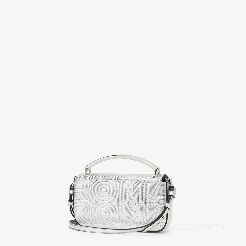 Baguette手机包 银色皮革FENDI by Marc Jacobs手拿包