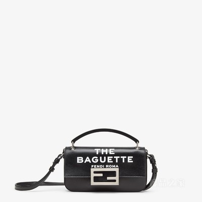 Baguette手机包 黑色纳帕皮革FENDI by Marc Jacobs手拿包