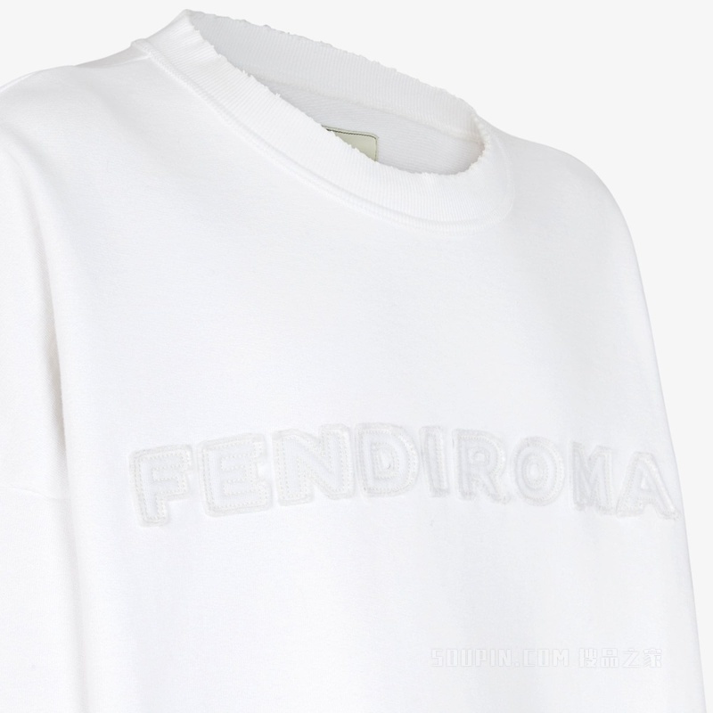 运动衫 白色平纹布FENDI by Marc Jacobs运动衫