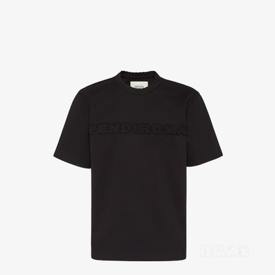 T恤 黑色平纹布FENDI by Marc Jacobs T恤