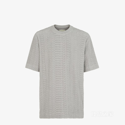 T恤 灰色毛巾布FENDI by Marc Jacobs T恤