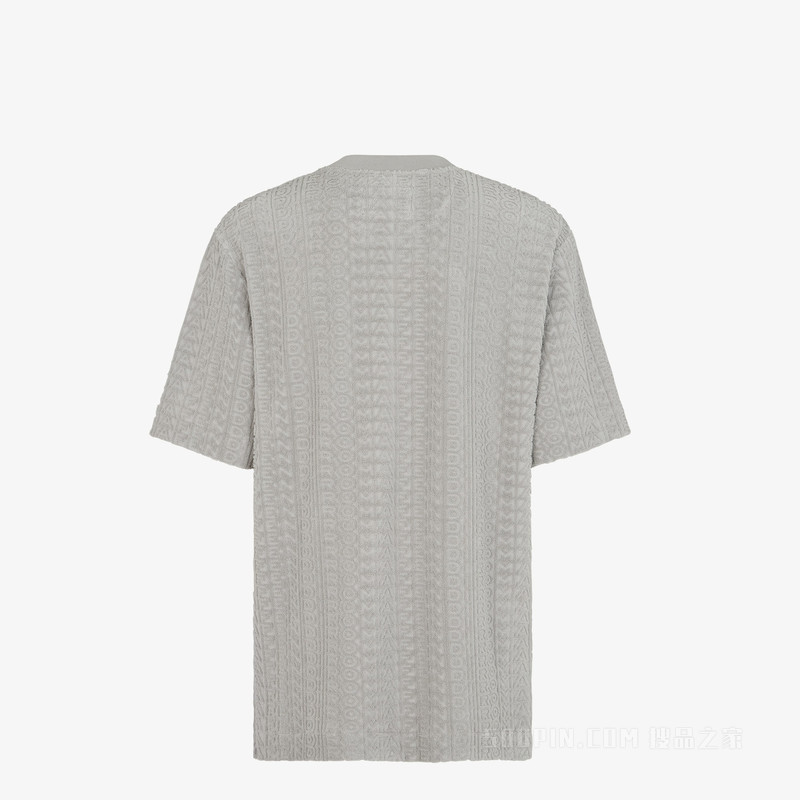 T恤 灰色毛巾布FENDI by Marc Jacobs T恤