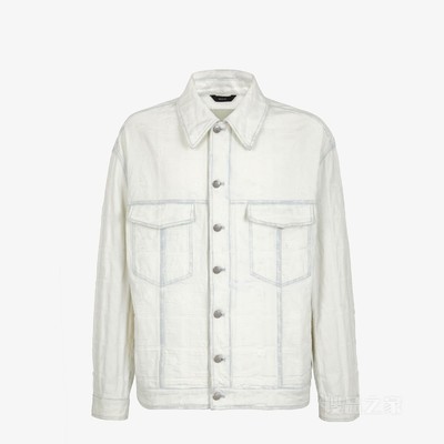 夹克 白色牛仔布FENDI by Marc Jacobs夹克