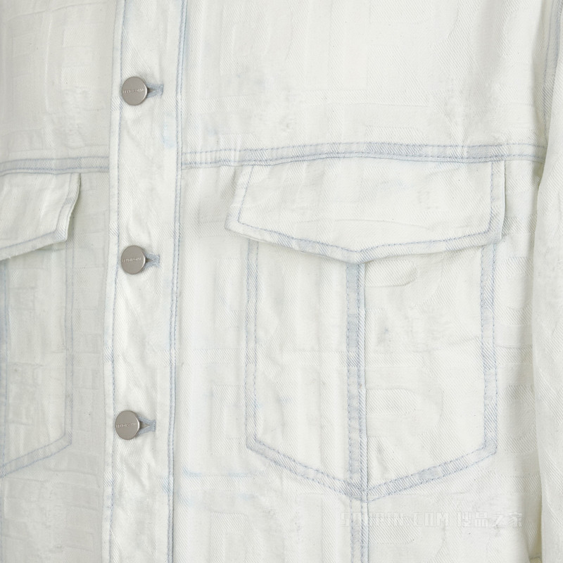夹克 白色牛仔布FENDI by Marc Jacobs夹克