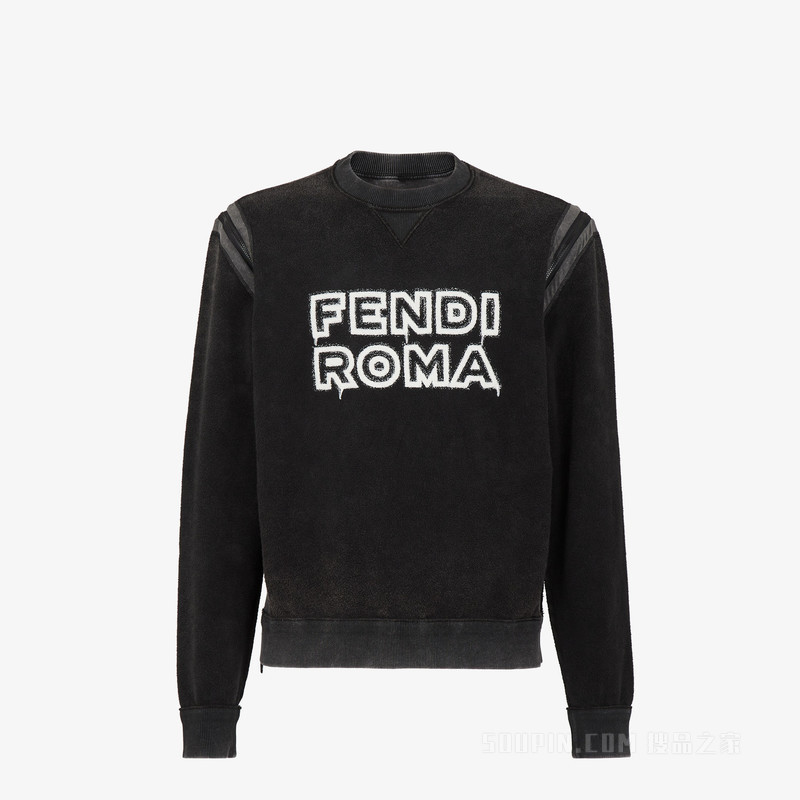 毛衣 黑色平纹布FENDI by Marc Jacobs毛衣