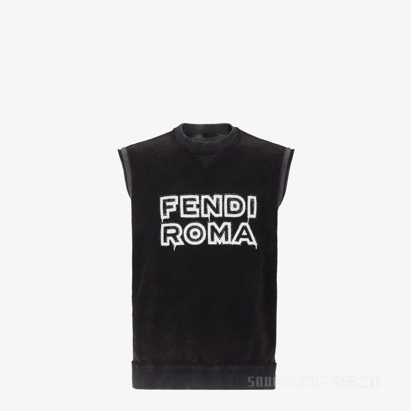 毛衣 黑色平纹布FENDI by Marc Jacobs毛衣