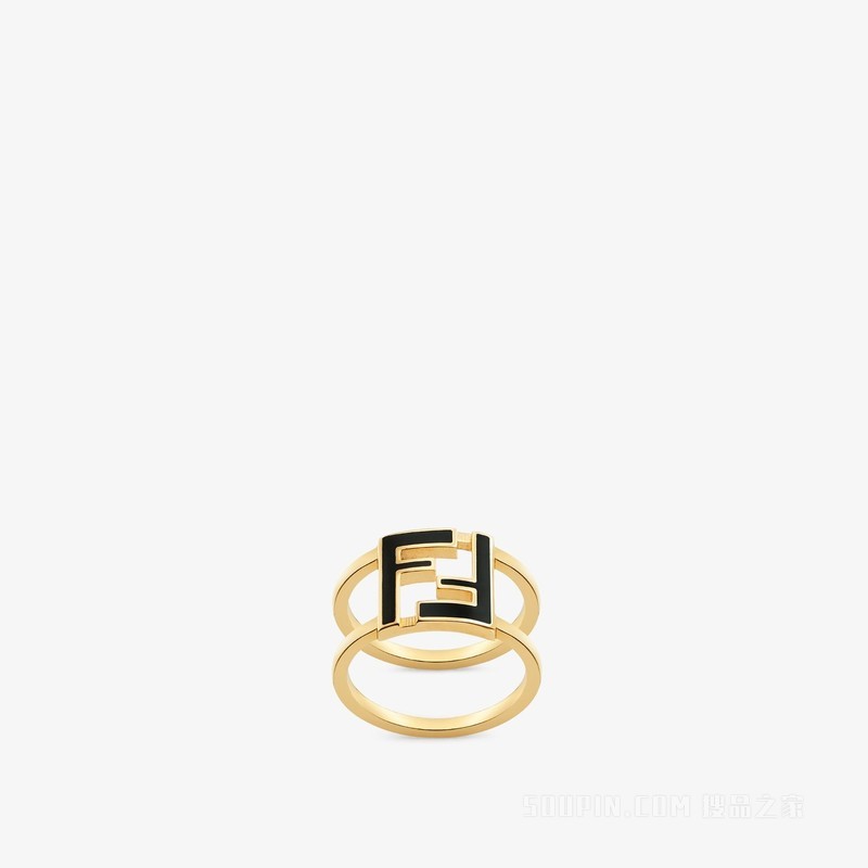Forever FENDI戒指 金色戒指