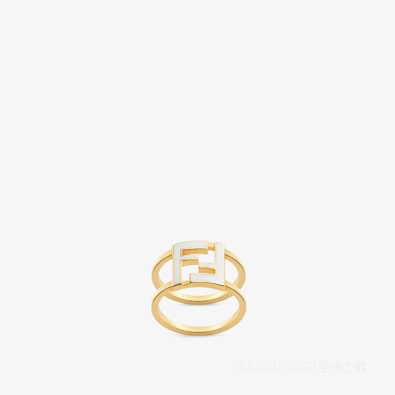 Forever FENDI戒指 金色戒指