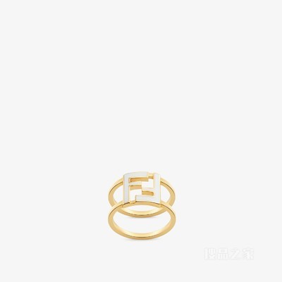 Forever FENDI戒指 金色戒指