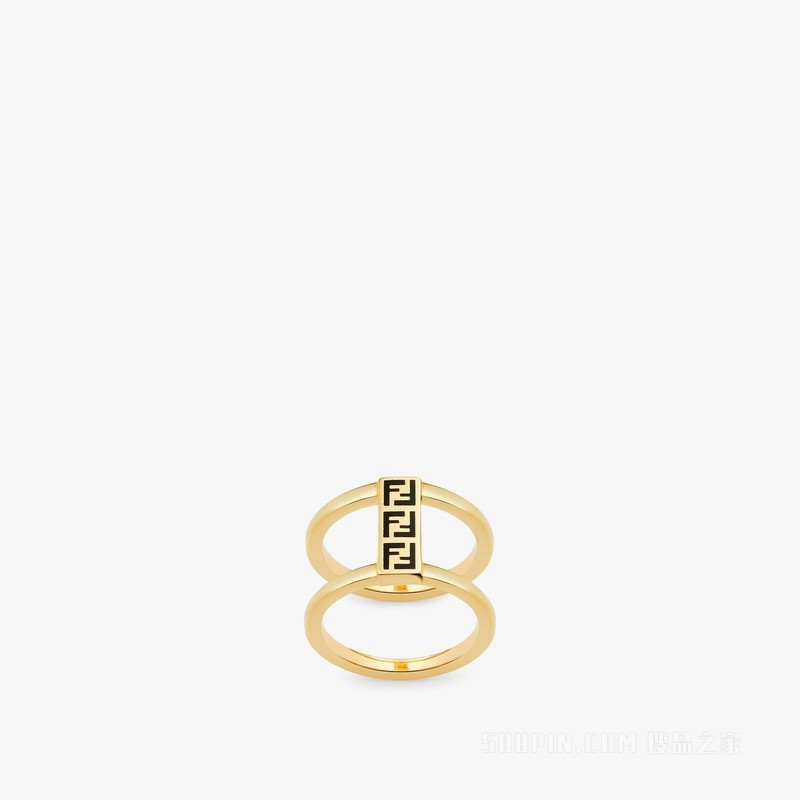 Forever FENDI戒指 金色戒指