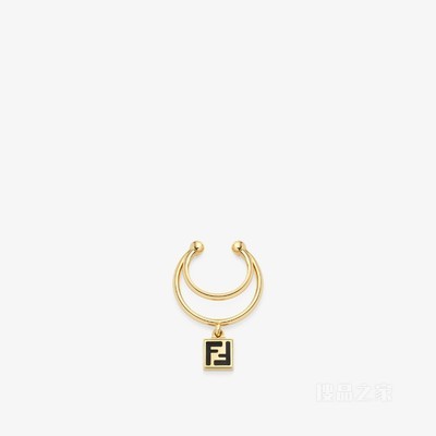 Forever FENDI全耳式耳环 金色耳环