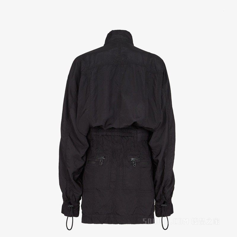 连衣裙 黑色尼龙FENDI by Marc Jacobs连衣裙