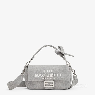 Baguette手袋 灰色平纹布FENDI by Marc Jacobs手袋