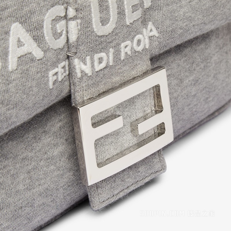 Baguette手袋 灰色平纹布FENDI by Marc Jacobs手袋