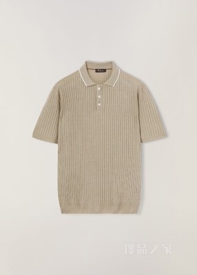 Mer Polo 衫 亚麻
