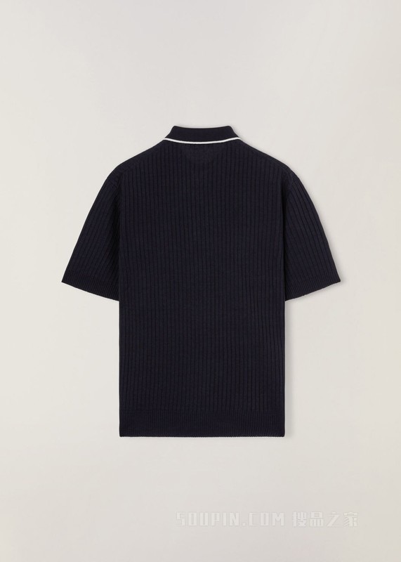 Mer Polo 衫 亚麻