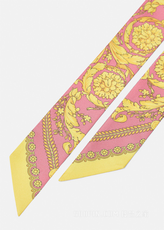 Barocco 丝巾领带