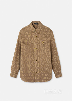 Versace Allover外套式衬衫