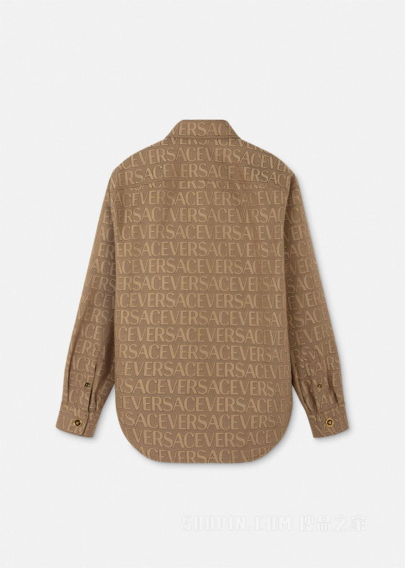 Versace Allover外套式衬衫