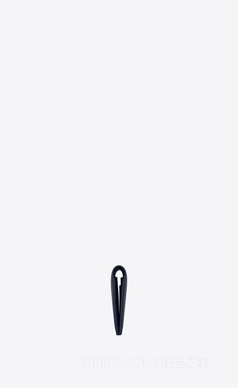 SAINT LAURENT PARIS粒面压印皮革信用卡包