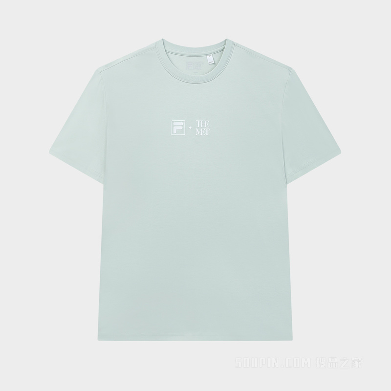 FILA x THE MET联名男子时尚休闲短袖T裇