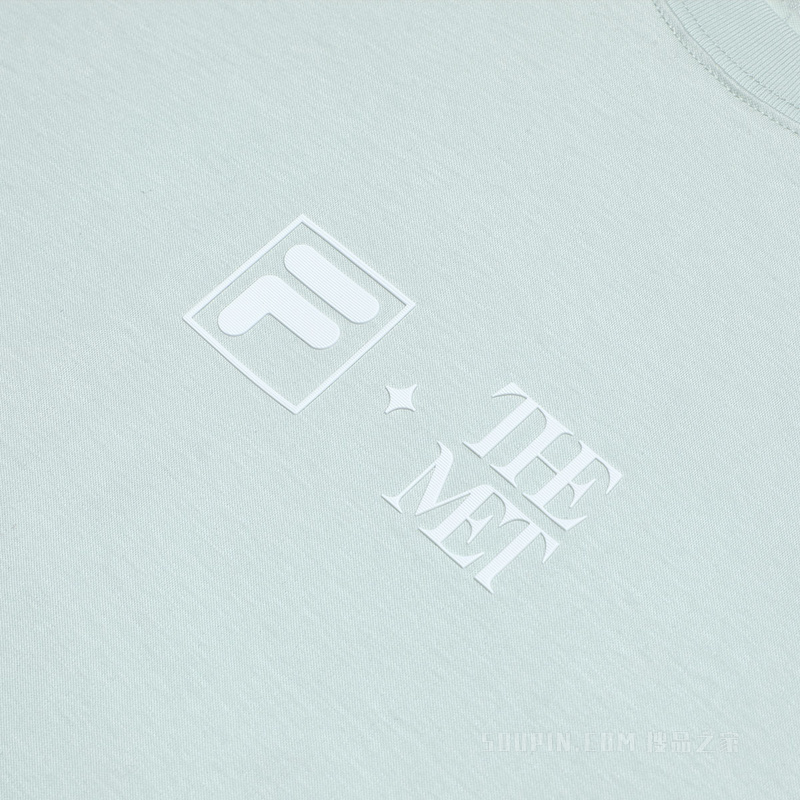 FILA x THE MET联名男子时尚休闲短袖T裇