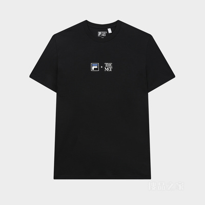 FILA x THE MET联名男子时尚休闲短袖T裇