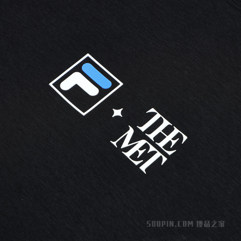 FILA x THE MET联名男子时尚休闲短袖T裇