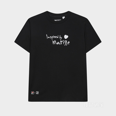 FILA x THE MET联名女子时尚休闲短袖T裇