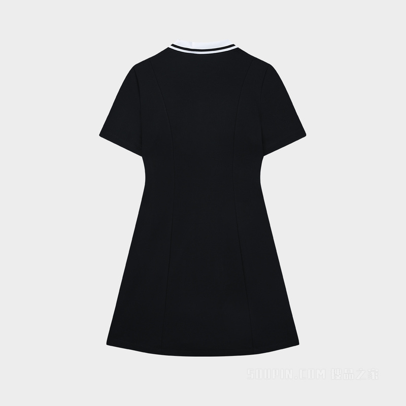FILA x THE MET联名女子时尚休闲连衣裙