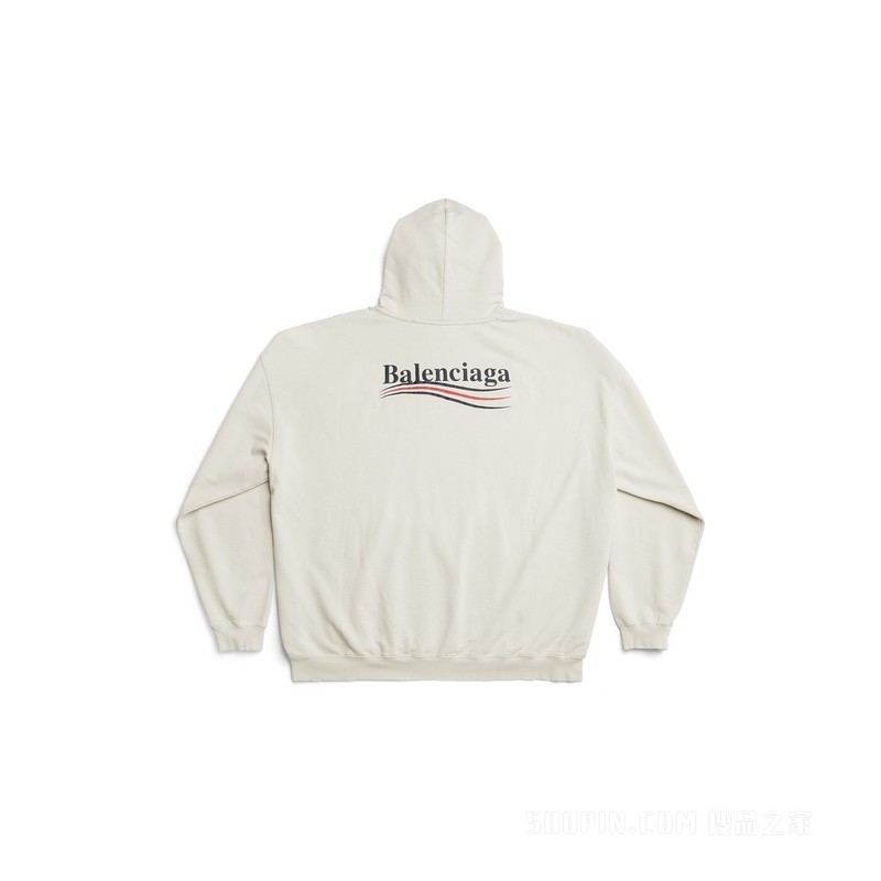 POLITICAL CAMPAIGN HOODIE大号版型连帽卫衣