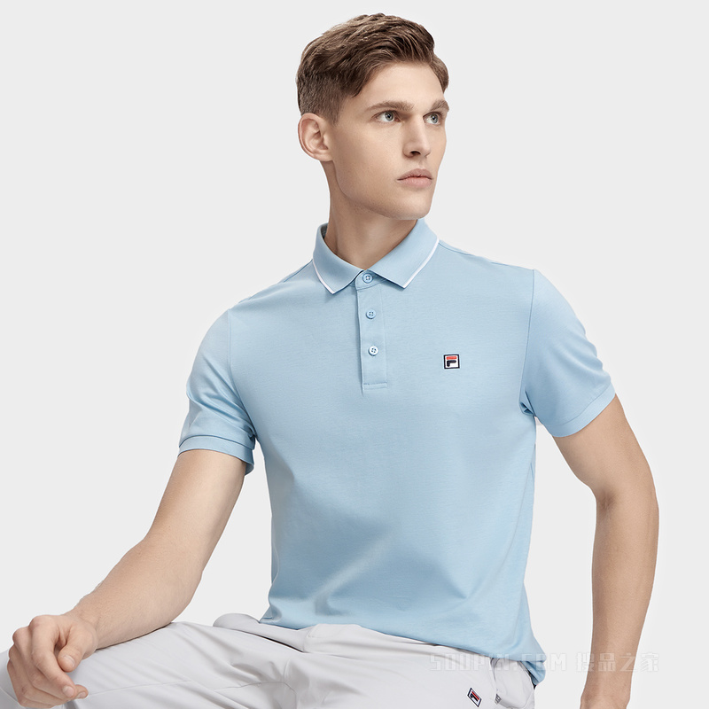 男子经典商务短袖POLO