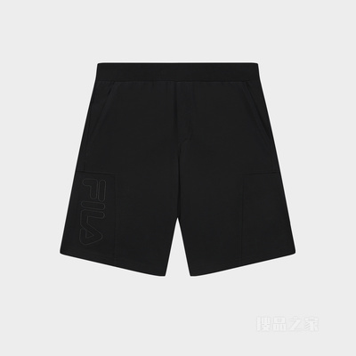 FILA x THE MET联名男子时尚休闲针织五分裤