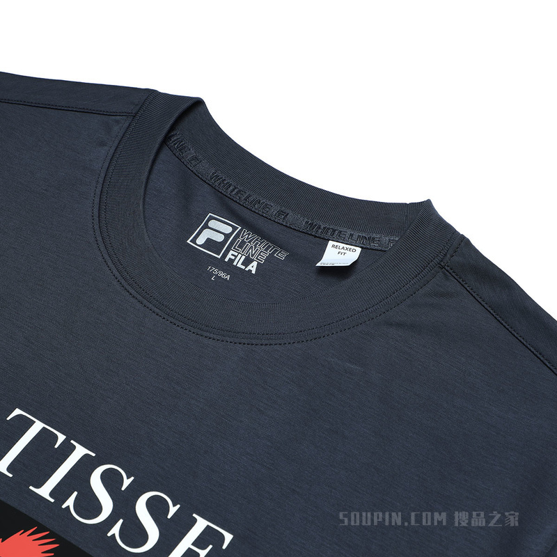 FILA x THE MET联名男子时尚休闲短袖T裇