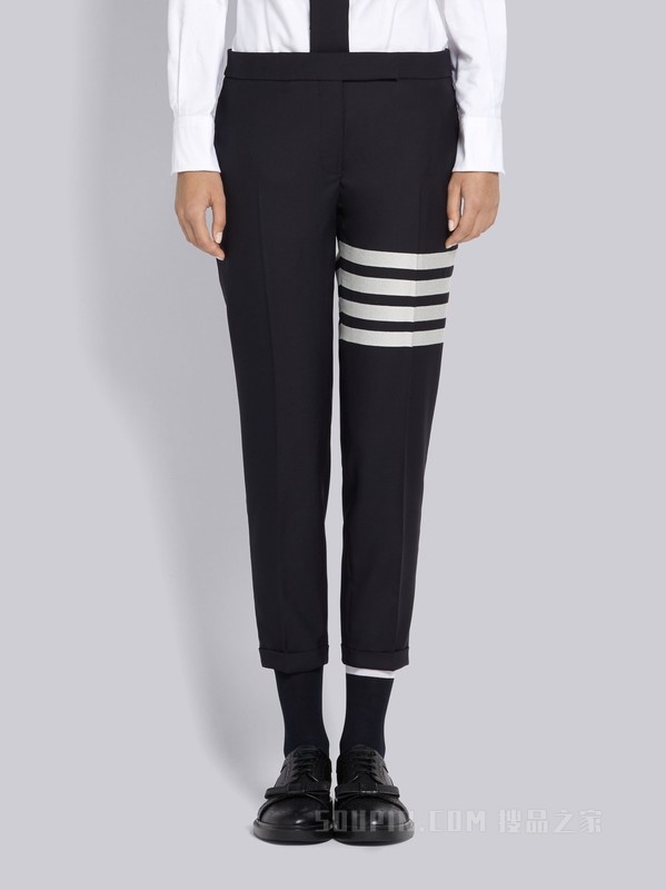 THOM BROWNE】[经典款]女士机织长裤FTC025V-06146-415-搜品之家