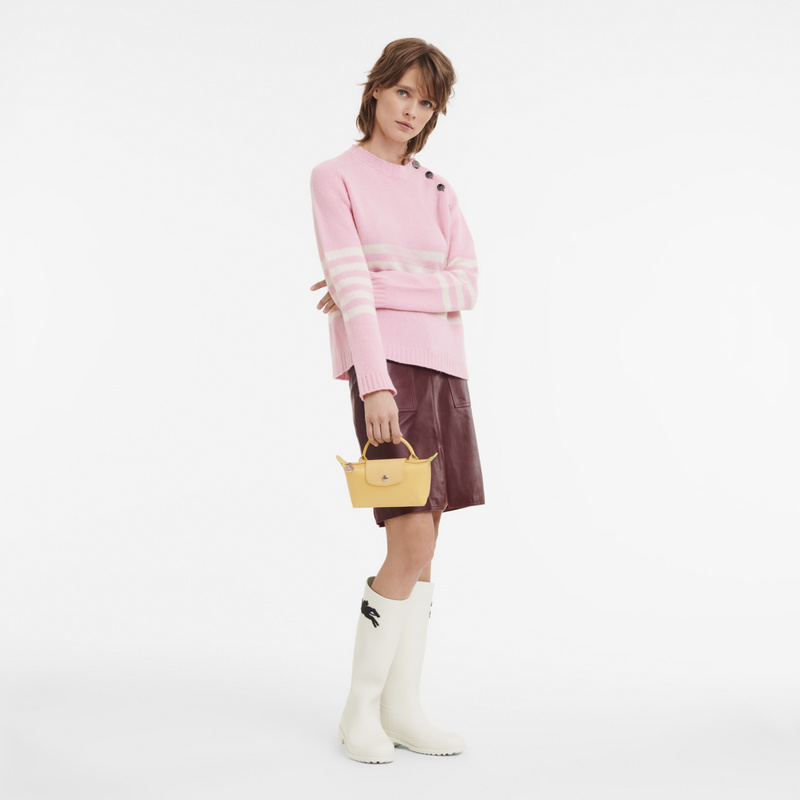 Le Pliage Green      化妆包 - 黄色