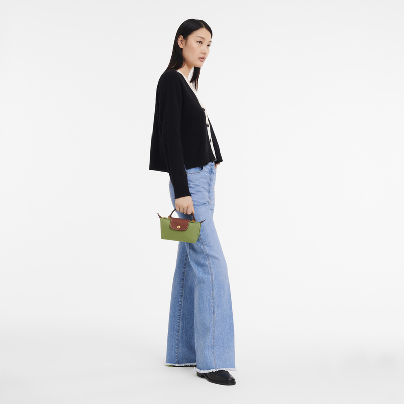 Le Pliage Original      化妆包 - 绿色