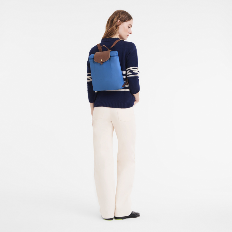 Le Pliage Original      双肩背包 - 蓝色