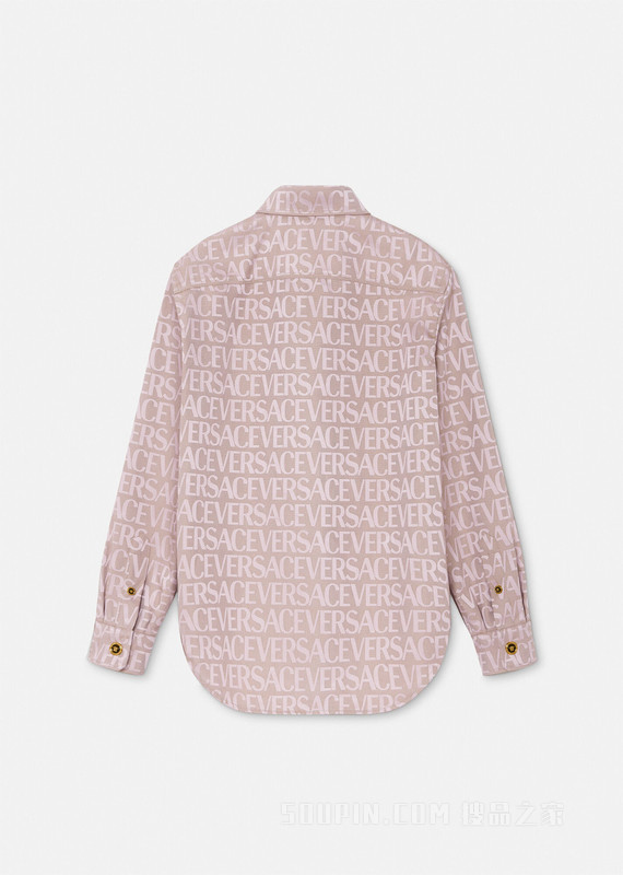 Versace Allover外套式衬衫