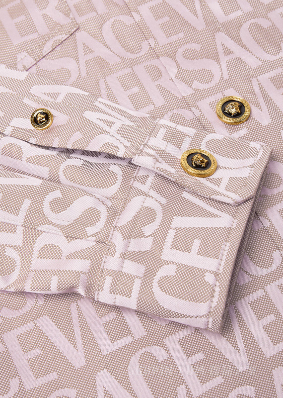 Versace Allover外套式衬衫