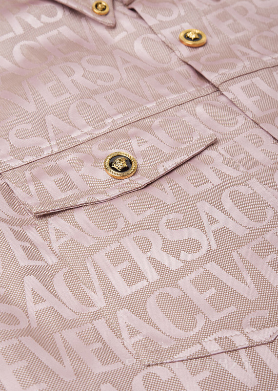 Versace Allover外套式衬衫