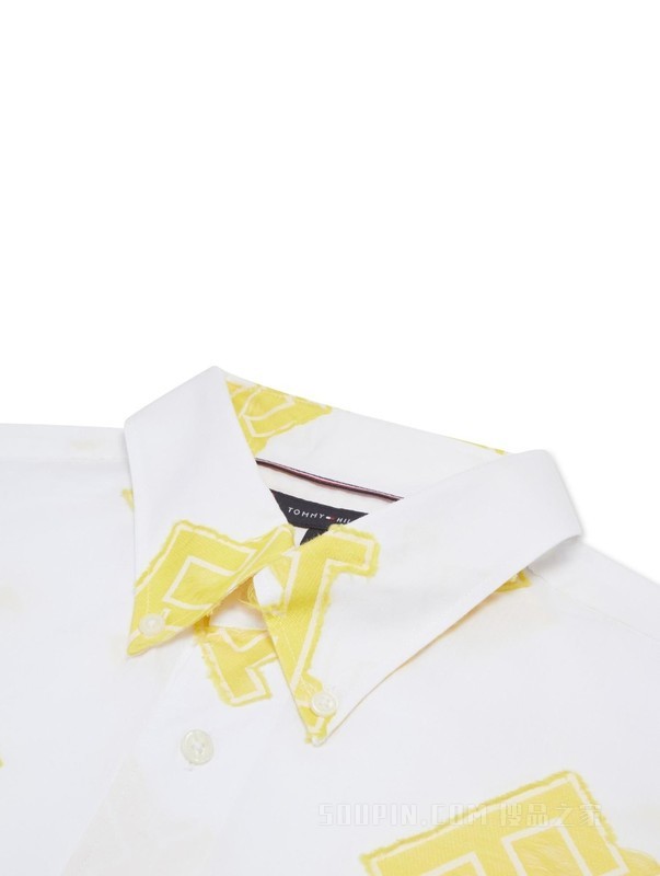 23新款早秋男装时尚拉毛字母提花垂顺宽松版短袖衬衫31747