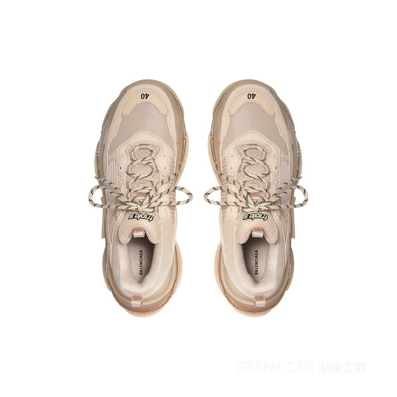 Triple S Clear Sole 运动鞋