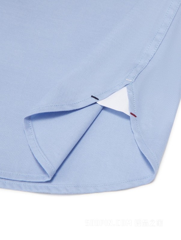 23新款早秋男装纯棉牛津纺商务休闲纯色合身长袖衬衫31906