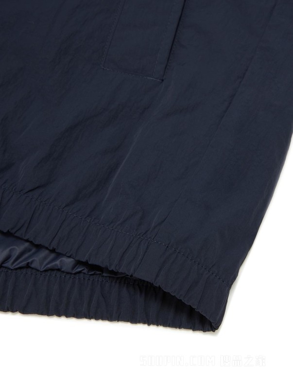 23新款早秋男装简约LOGO贴片拉链翻领合身版夹克外套31649