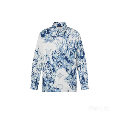 Printed Cotton Overshirt