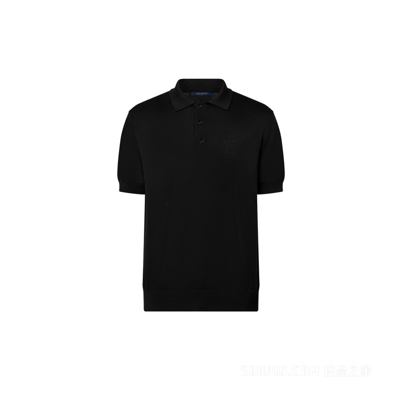 Cashmere And Cotton Blend Short-Sleeved Polo