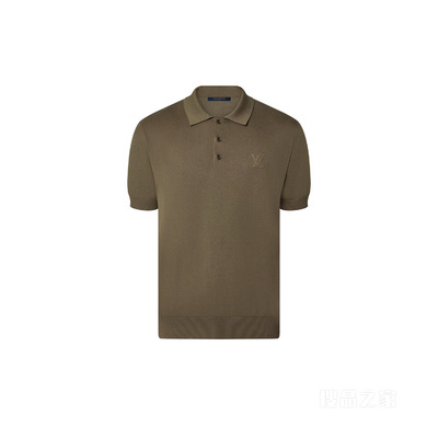 Cashmere And Cotton Blend Short-Sleeved Polo